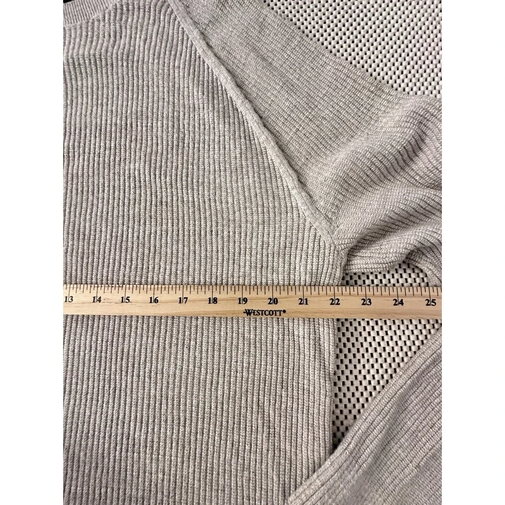BANANA REPUBLIC Sweater Men Sz XL Cotton Linen Blend Raglan Sleeve Pullover Sand